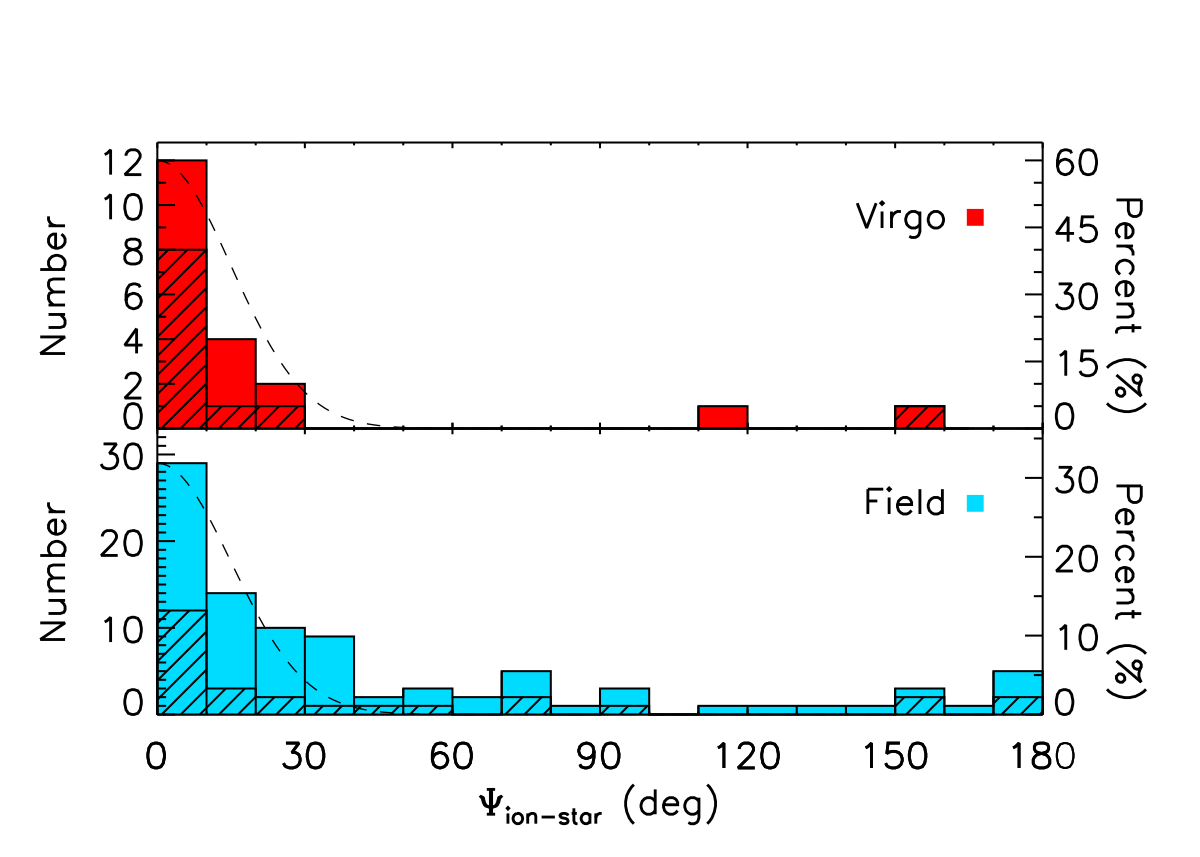 The ATLAS3D Project - X. On the origin of the molecular and ionized gas in early-type galaxies